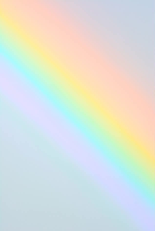 Soft pastel rainbow gradient